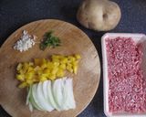 春巻きの皮で作る！インドの☆本格サモサ☆作り方1写真