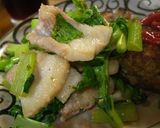 タイ風★大根葉と豚バラ肉のトムヤム炒め作り方5写真