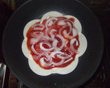 餃子の皮で簡単　本格的サクサク　ピザ作り方2写真