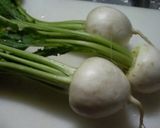 蕪、一本尽くし、バターソテー。作り方1写真