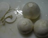 蕪、一本尽くし、バターソテー。作り方3写真