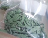 スピルリナの全粒粉うどんスピルリナうどん作り方7写真