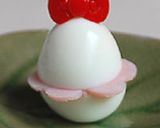 ハムで乙女なうずら♪キャラ弁、お弁当に作り方3写真