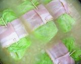 オニオンスープの柔らかいロールキャベツ作り方8写真