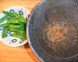 さやいんげん(絹さや)の胡麻味噌和え作り方3写真