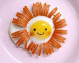 お弁当に！うずらとウインナーの太陽作り方4写真