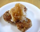 ■きのこたっぷりつくねバーグ■作り方3写真