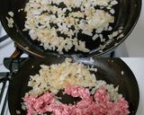 子どもも食べやすい！玉ねぎの麻婆豆腐丼作り方1写真