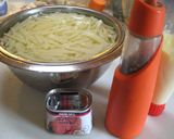 母の味♪じゃが芋のコンビーフ炒め作り方1写真