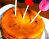 カッテージチーズとオレンジのチーズケーキ作り方9写真