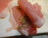 豚肉の★粒マスタード★重ねカツ♫♬作り方3写真