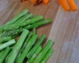 アスパラとにんじんのサラダ作り方1写真