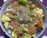 簡単！うまっ！！アボガドとマグロのポキ丼作り方3写真