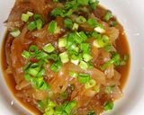 簡単豆腐ステーキ新たまねぎ和風梅だれ添え作り方5写真