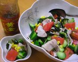 ひと味違うよ　焼き肉のたれdeサラダ作り方5写真