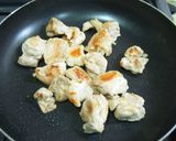 鶏もも肉とキャベツの中華甘味噌炒め作り方2写真