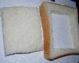 ぽとん卵のチーズトースト作り方1写真