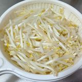 《冷凍保存》レンジ☆もやしカニカマ酢の物作り方1写真