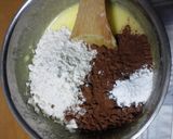 ♥ココアdeチョコレートブラウニー♥作り方3写真