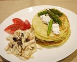 バジル風味のパンケーキ♡作り方8写真