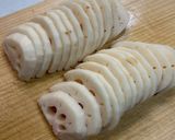 蓮根と人参のきんぴら(作り置きにも)作り方1写真