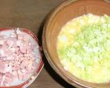 朝ごはん♪キャベツとベーコンの卵巻き作り方2写真