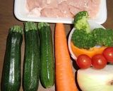 旬のズッキーニを、ドレッシング漬けで作り方2写真