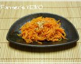 【農家のレシピ】千切りニンジンの味噌炒め作り方4写真