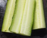 お弁当に☆きゅうりのベーコン巻き作り方1写真