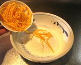 水の代わりにチェダーチーズで作るうどん麺作り方4写真
