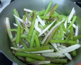 葉ごぼうのきんぴら作り方8写真