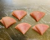 パンに魂売った焼きおにぎり③ハムチーズ作り方6写真