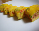 お弁当に*桜えびとネギの卵焼き*作り方4写真