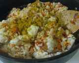 子供大好きカレーチャーハン作り方4写真
