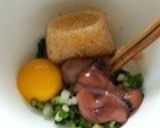 とびっこ塩辛卵ぶっかけうどん(温)作り方2写真