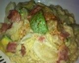 アボカドとベーコンのクリームパスタ作り方5写真
