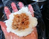 雑穀ご飯のフィッシュボウル作り方4写真