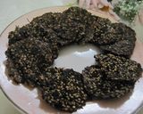 ひじきとごまの薄焼き煎餅作り方6写真