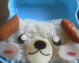 ＊簡単キャラ弁＊たれ耳わんちゃんだワン♪作り方3写真