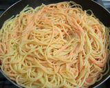 濃厚プチプチ♪明太子スパゲティ作り方5写真