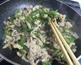 お弁当にも☆豚肉で簡単チンジャオ風作り方4写真