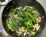 しらすとほうれん草のバター醤油炒め作り方5写真