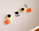 ＊キャラ弁＊　たれ耳うさちゃん♪作り方4写真