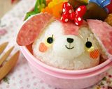 ＊キャラ弁＊　たれ耳うさちゃん♪作り方6写真