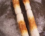 時短♪ﾊﾞﾀ-deちくわのｱｽﾊﾟﾗ詰め作り方2写真