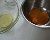 抹茶とお豆腐のマーブルシフォン作り方3写真