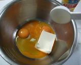 抹茶とお豆腐のマーブルシフォン作り方4写真
