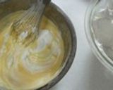 抹茶とお豆腐のマーブルシフォン作り方9写真