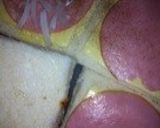 我が家の休日朝ごはん～クロックムッシュ作り方2写真