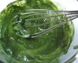 抹茶とお豆腐のマーブルシフォン作り方13写真
